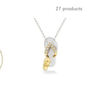 Na Hoku  - Mom and Keiki Hawaiian Slipper Pendant Necklace
